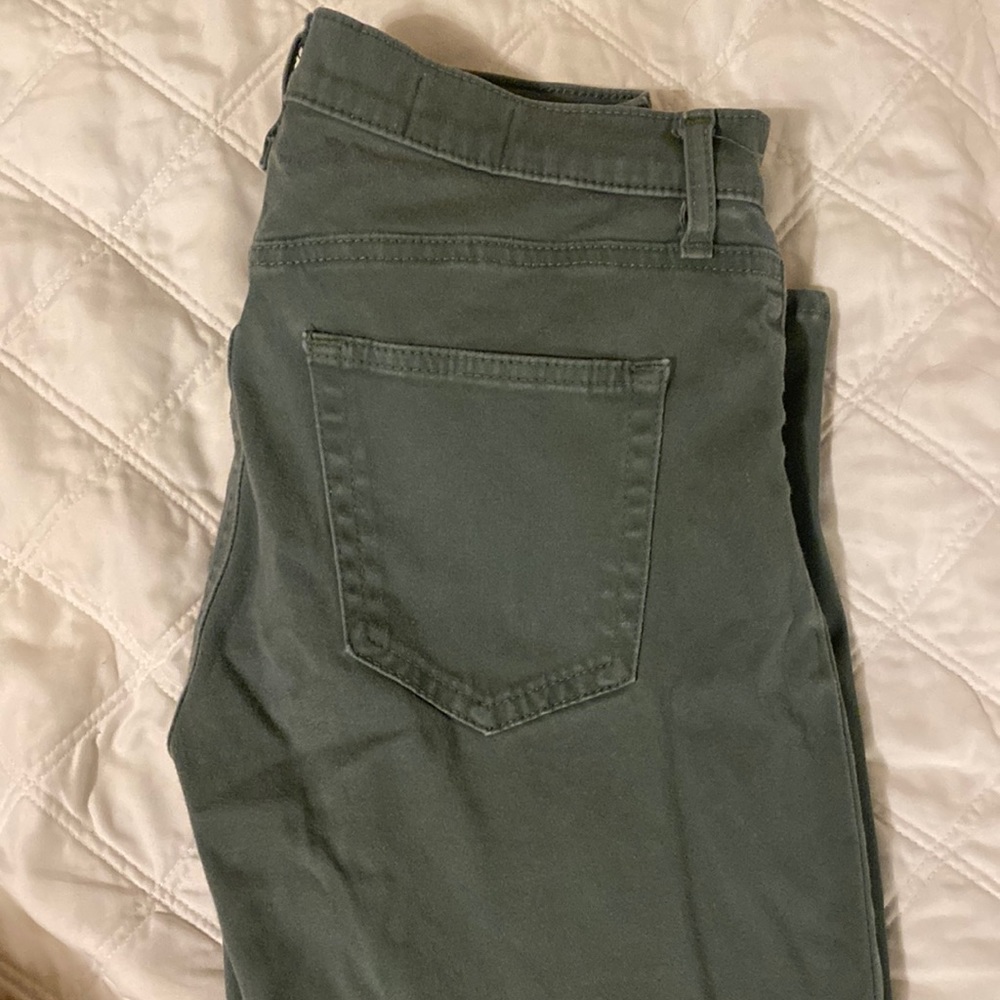 Gap sage green high rise